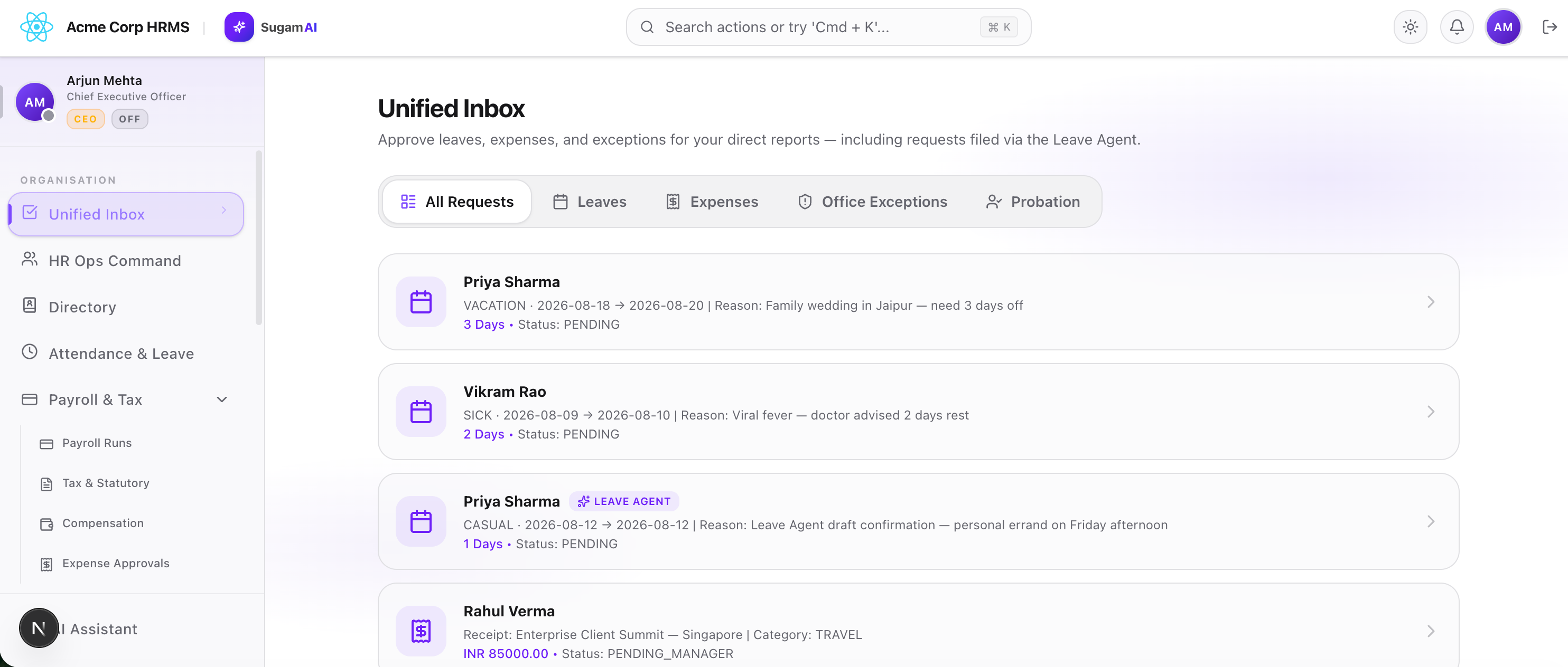 Unified Inbox